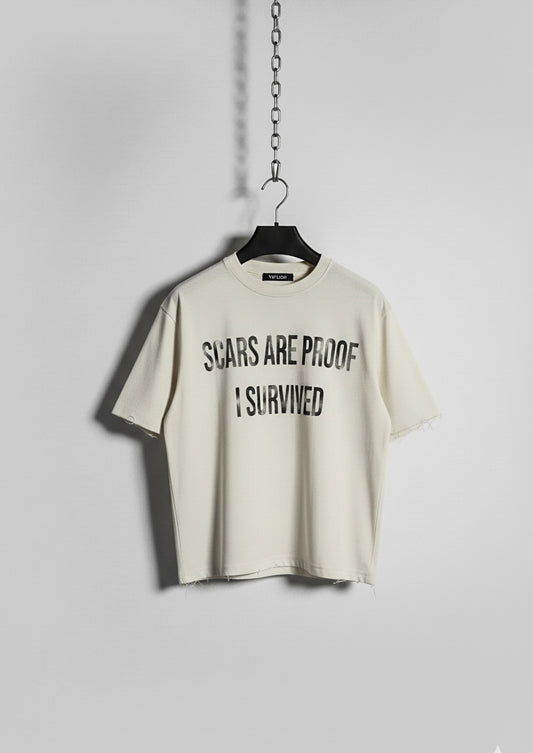 SCARS ARE PROOF I SURVIVED TEE