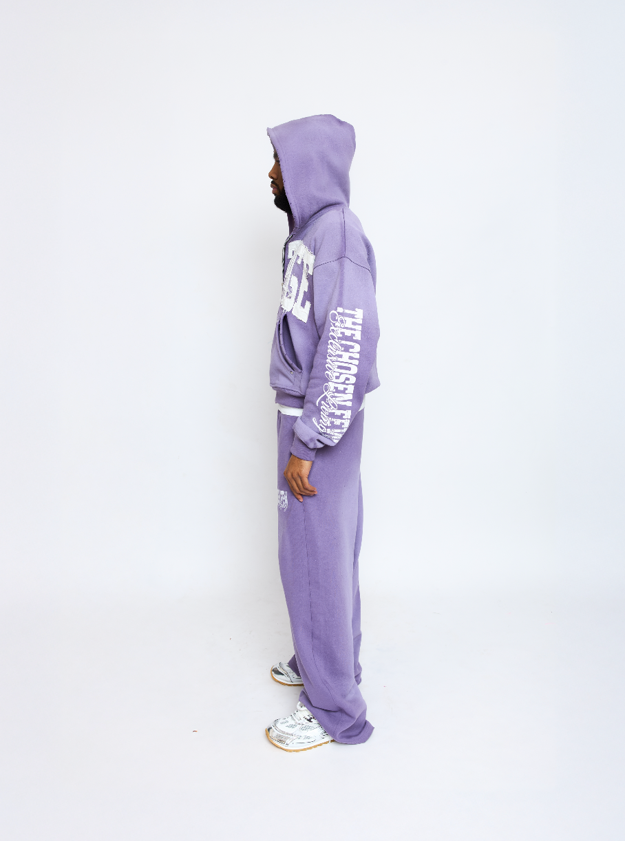 'OBSCURA LAVANDE' ZIP UP