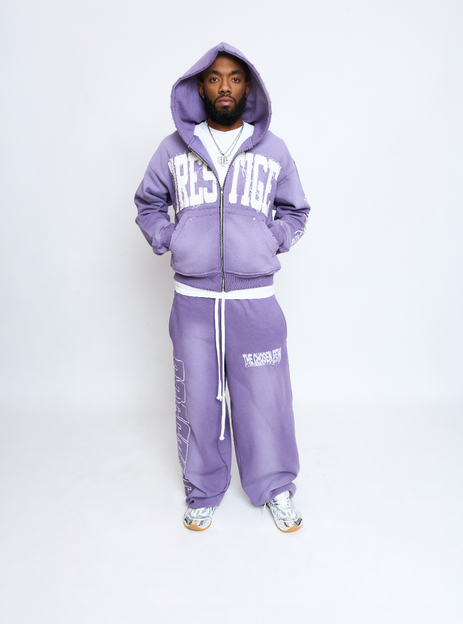 'OBSCURA LAVANDE' ZIP UP