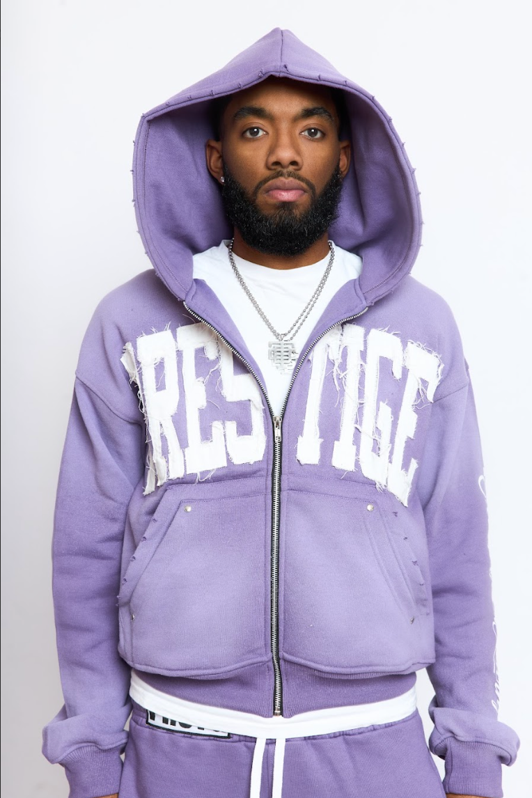 'OBSCURA LAVANDE' ZIP UP